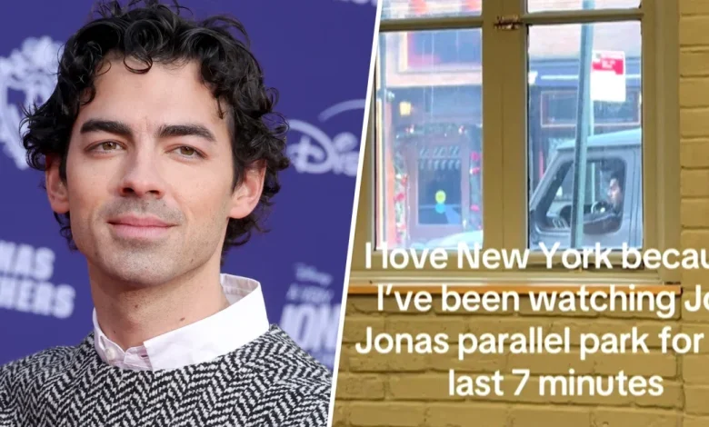 Joe Jonas Goes Viral for Struggling to Parallel Park in NYC
