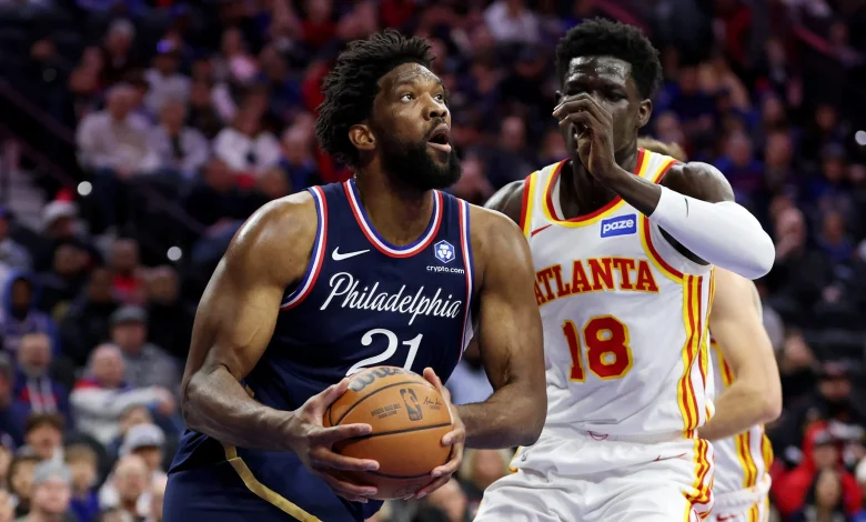 Joel Embiid returns to 76ers lineup after missing 9 games with knee soreness