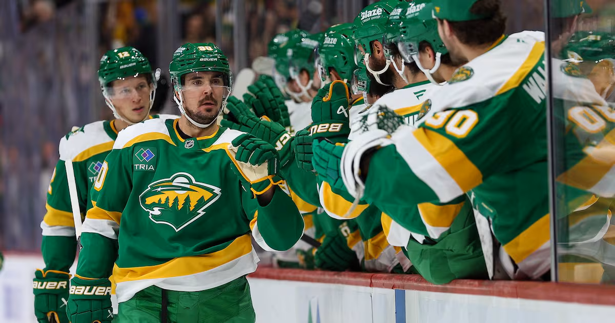 Johansson scores twice, Boldy has two points as Wild snap Stars’ 11-game point streak