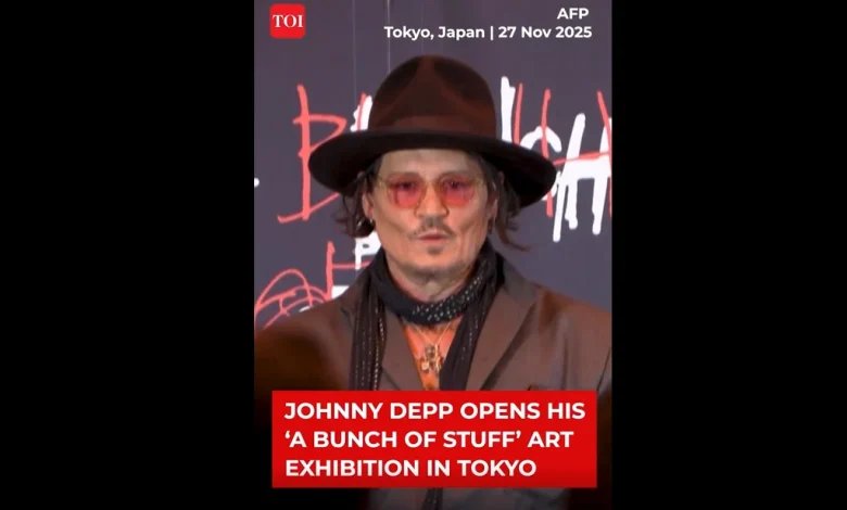 Johnny Depp Opens Personal Tokyo Art Showcase as He Looks Back on Life, Love, and Legacy