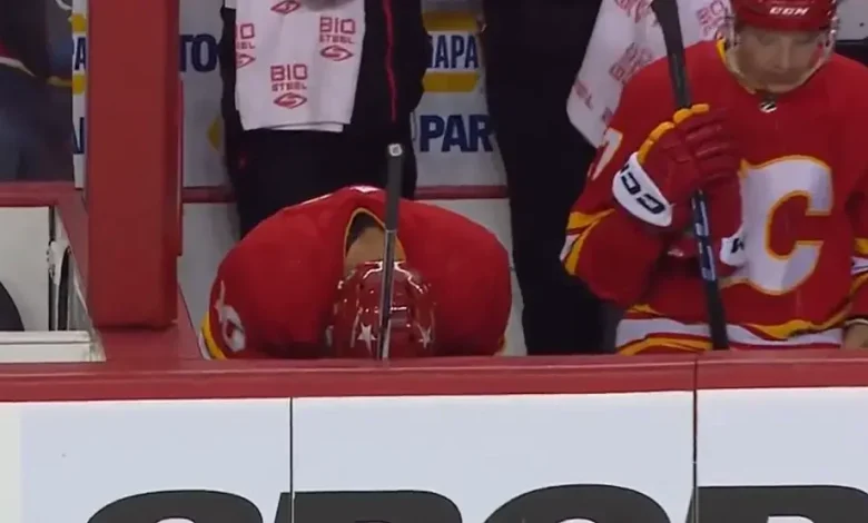 Jonathan Huberdeau quietly flounders as the Flames struggle