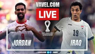 Jordan vs Iraq LIVE Score Updates in 2025 FIFA Arab Cup Match