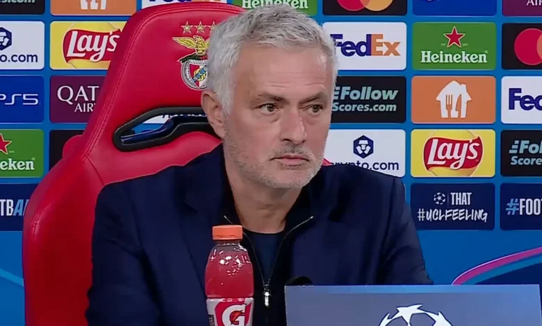 Jose Mourinho reveals cheeky way he got ex-Man Utd star Scott McTominay's shirt after Benfica's win over Napoli