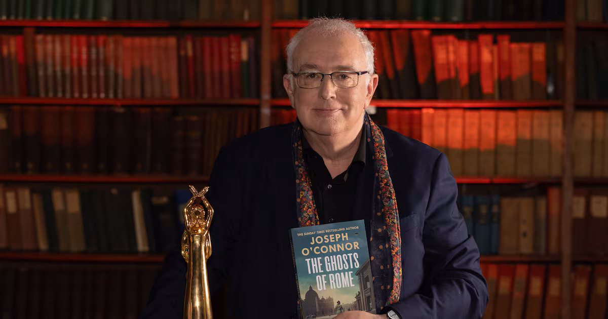 Joseph O’Connor wins Irish Book of the Year 2025 with The Ghosts of Rome