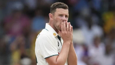 Josh Hazlewood’s Ashes involvement under a cloud after fresh injury setback