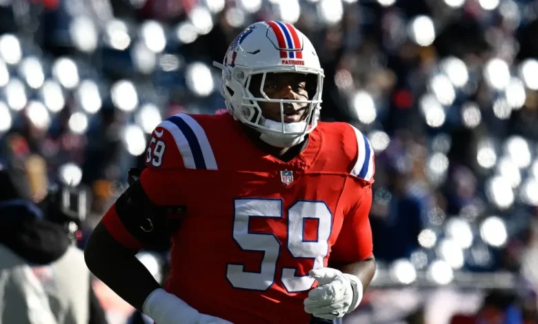 Josh McDaniels confident in Vederian Lowe stepping in at left tackle