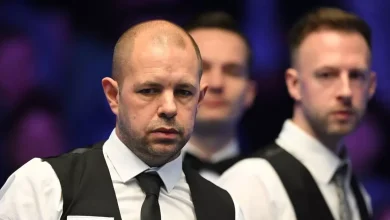 Judd Trump's four-word message to Barry Hawkins after 'I wasn't enjoying myself' remark