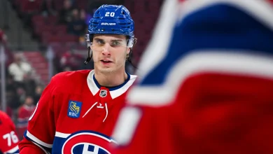 Juraj Slafkovsky lost his spot on the first line