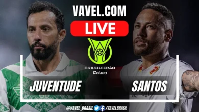 Juventude vs Santos LIVE Score Updates in Brazilian Championship Match