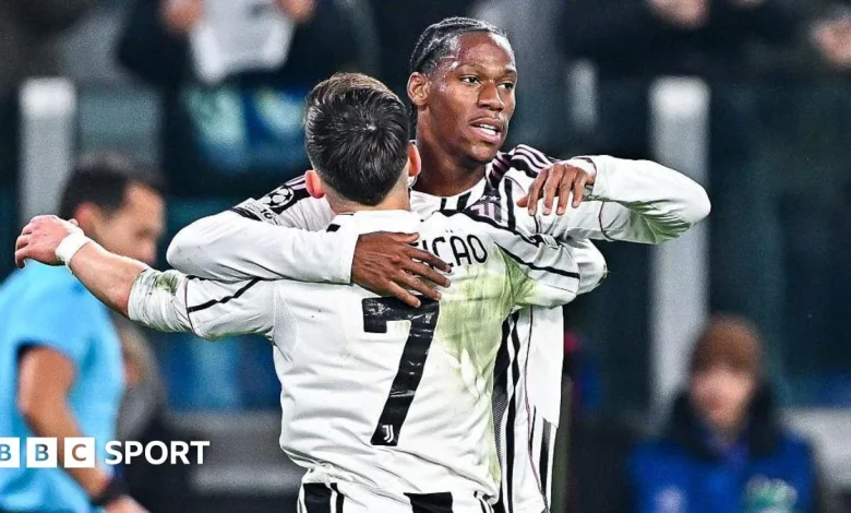 Juventus 2-0 Pafos: Italians gain vital victory to improve Champions League qualifying chance