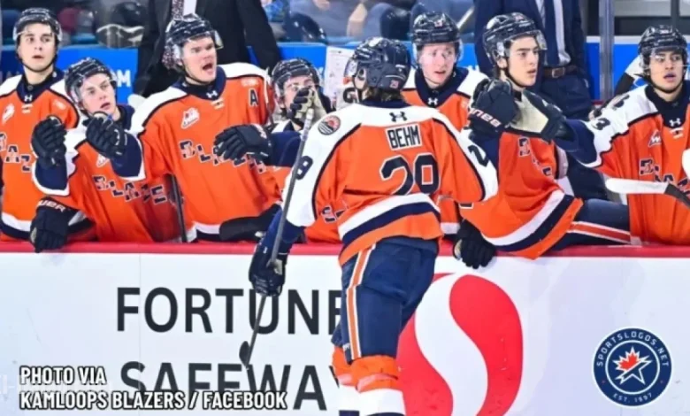 Kamloops Blazers Unveil Striking New Orange Alternate Jersey
