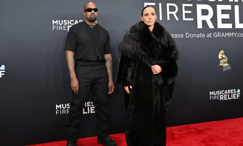 Kanye West and Bianca Censori Spotted Arriving in South K...