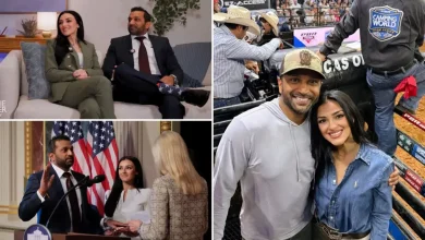 Kash Patel defends private jet use, and his girlfriend slaps down bizarre conspiracies she’s Mossad