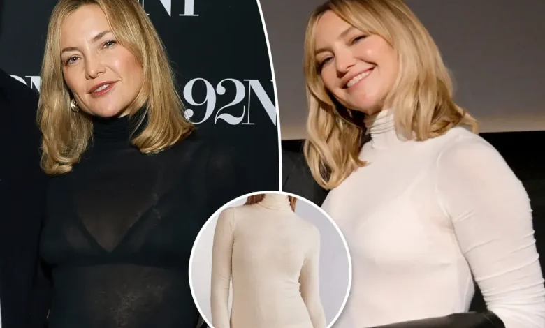 Kate Hudson loves this $65 top so much, she wore it in two different colors in the span of a week