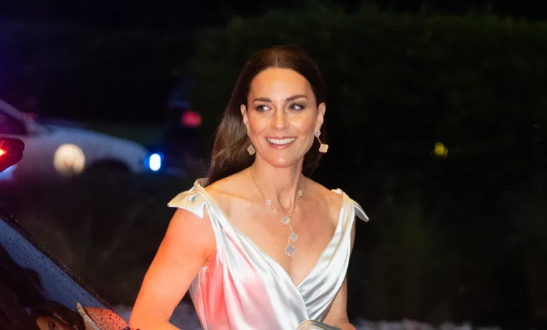 Kate Middleton wears show-stopping Van Cleef & Arpels earrings for King Charles' Christmas lunch