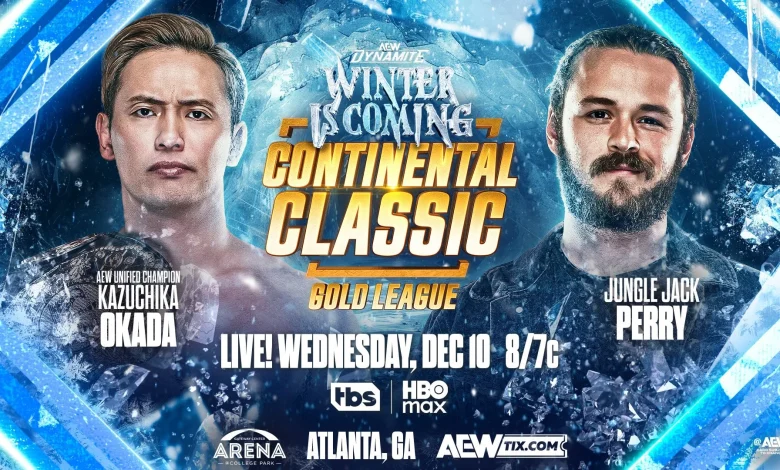 Kazuchika Okada vs Jack Perry, Kyle Fletcher vs. Mike Bailey Added To AEW Dynamite Winter Is Coming