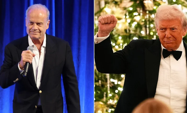 Kelsey Grammer calls Trump 'one of the greatest presidents we've ever had' at Kennedy Center Honors