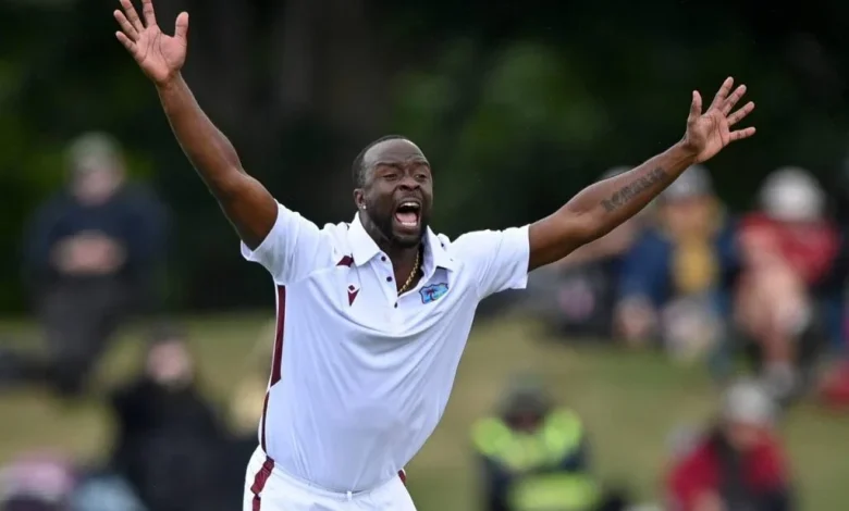 Kemar Roach Shines with Five-Wicket Haul in Test Against New Zealand