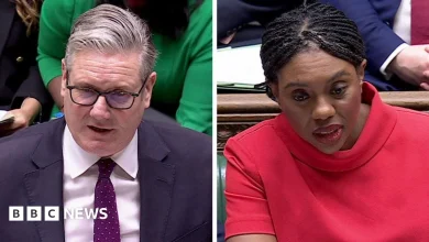 Kemi Badenoch challenges Keir Starmer on government's record in final PMQs of the year