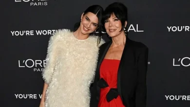 Kendall, Kris Jenner shine in festive glam at L’Oréal holiday event