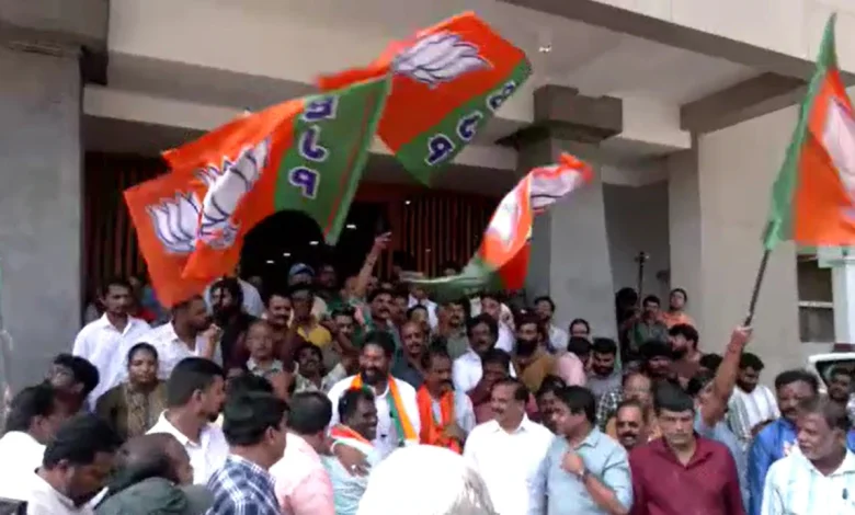 Kerala local body polls: BJP's big win in Thiruvananthapuram, Tharoor's bastion
