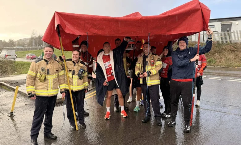 Kevin Sinfield's 7 in 7: Together Challenge Day 3