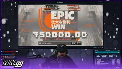 Kick streamer DoddytheViking hits the max win on Toshi Ways Club