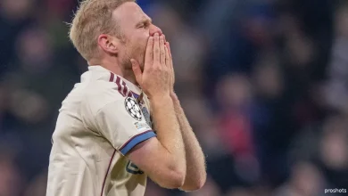 Klaassen geconfronteerd met gemiste kans: 'Deze moet er gewoon in, klaar'