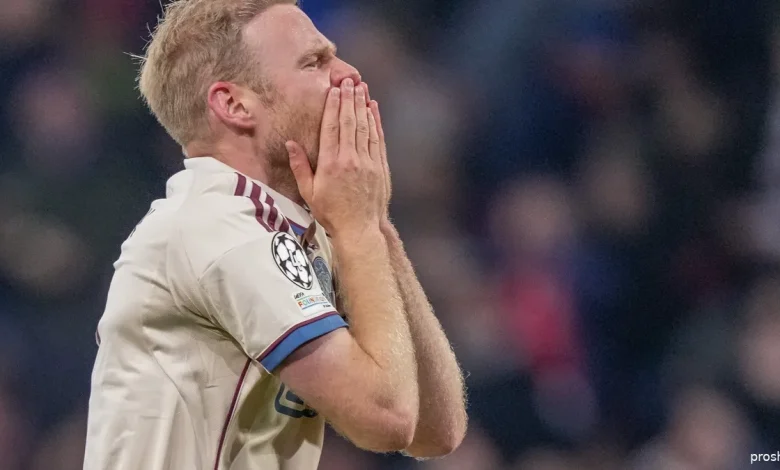 Klaassen geconfronteerd met gemiste kans: 'Deze moet er gewoon in, klaar'