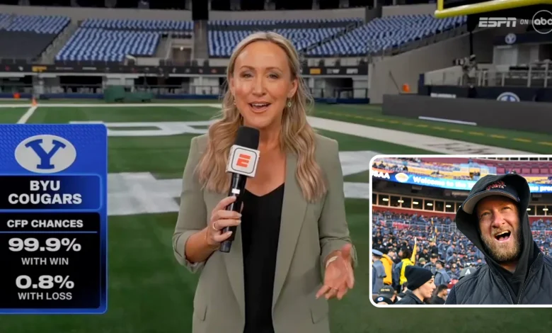 Kris Budden fires back at Dave Portnoy after ‘glee’ accusation over BYU graphic