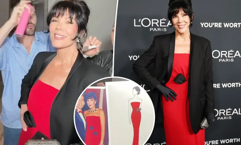 Kris Jenner is ‘aging in reverse’ in perfect re-creation of one of her ‘80s outfits