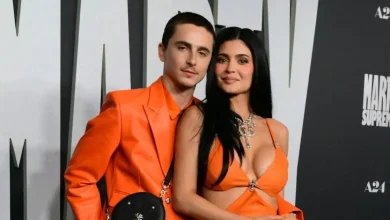 Kylie Jenner and Timothee Chalamet Pack on the PDA, Match in Orange at ‘Marty Supreme’ L.A. Premiere