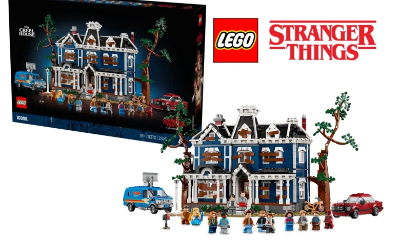 LEGO 11370 Stranger Things The Creel House and 40891 WSQK Radio Station GWP officially revealed!