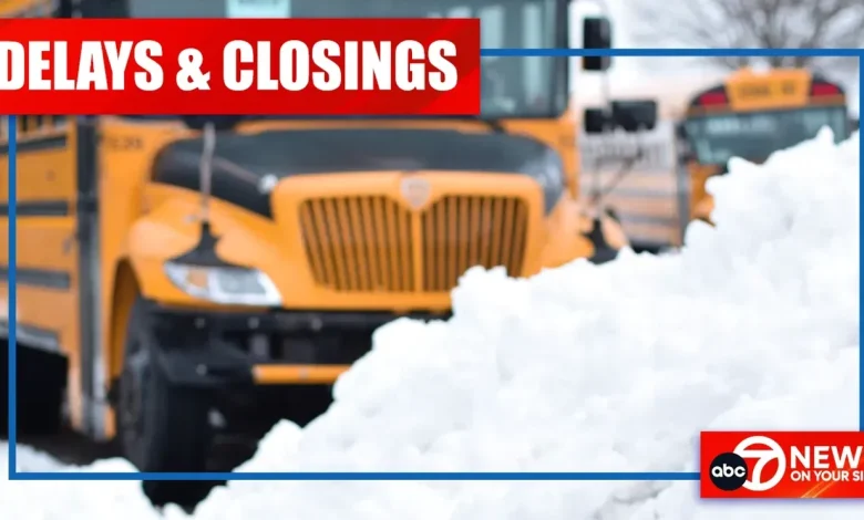 LIST | All of the school closures and delays in DC, Maryland and Virginia