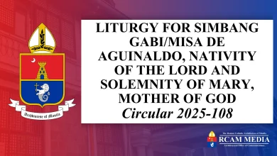 LITURGY FOR SIMBANG GABI/MISA DE AGUINALDO, NATIVITY OF THE LORD AND SOLEMNITY OF MARY, MOTHER OF GOD