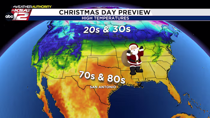 LIVE RADAR: Showers, few storms moving through San Antonio