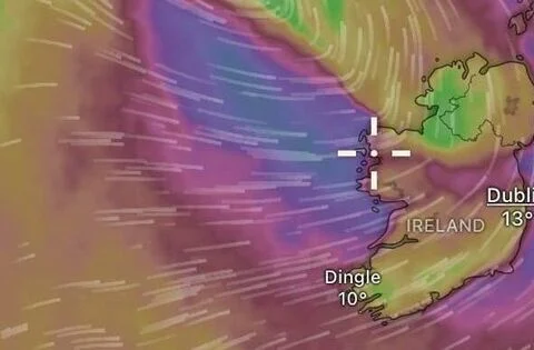 LIVE TRACKER: When Storm Bram will hit Mayo today
