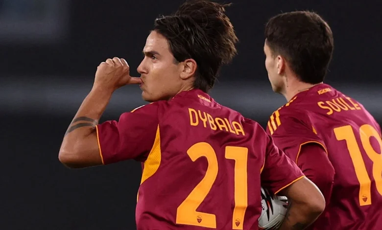 La Roma de Soulé y Dybala recibe al Como de Nico Paz