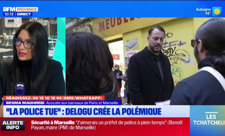 "La police tue" : Franck Allisio saisit la justice après les propos de Sébastien Delogu