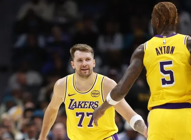 Lakers News: Luka Doncic & LeBron James Commend Deandre Ayton
