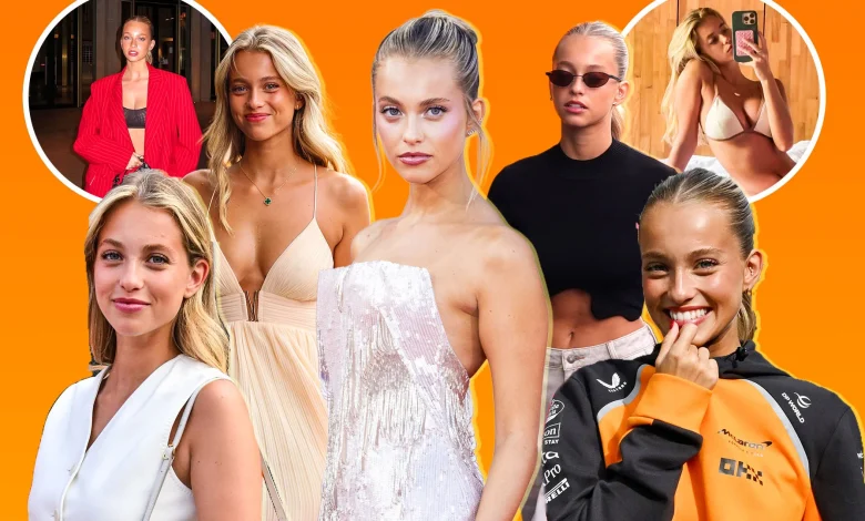 Lando Norris' model girlfriend Magui Corceiro has upset rival F1 drivers and left viewers dazzled with support for Brit