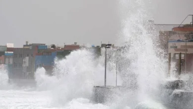 Las Palmas activates weather alert for strong winds and rough seas