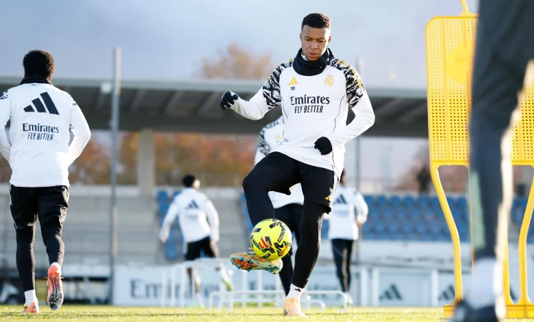 Last training session before the Athletic Club match