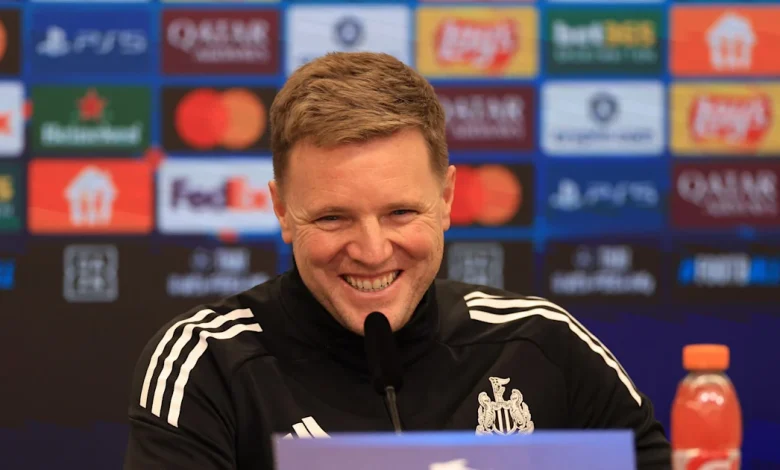 Latest. Newcastle United boss Eddie Howe relishing Bayer Leverkusen 'test'