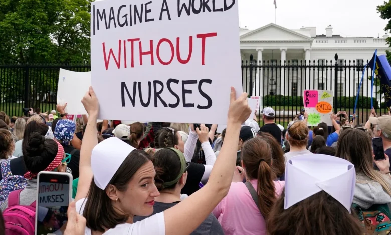 Lawmakers urge Education Department to add nursing to 'professional' programs list amid uproar