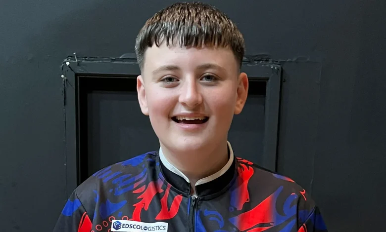 Lawrie, 15, beats No2 seed in World Championship and makes nine-darter admission