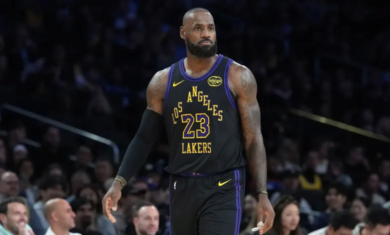LeBron James in ‘deep end’ of unfamiliar Lakers role, says Brian Windhorst