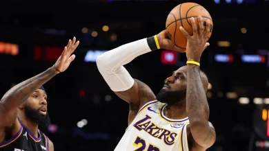 LeBron James rallies Lakers to comeback victory over Suns in NBA