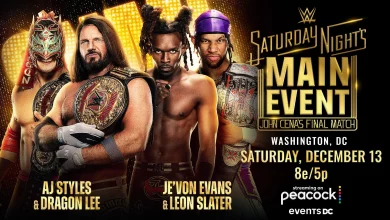 Leon Slater says his goal is ‘stealing the show’ at WWE Saturday Night’s Main Event