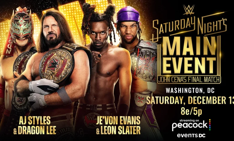 Leon Slater says his goal is ‘stealing the show’ at WWE Saturday Night’s Main Event